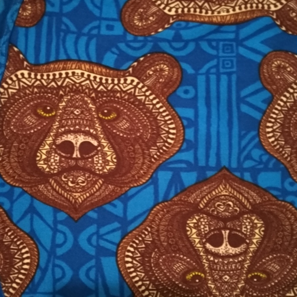 Lularoe OS Mosaic bears